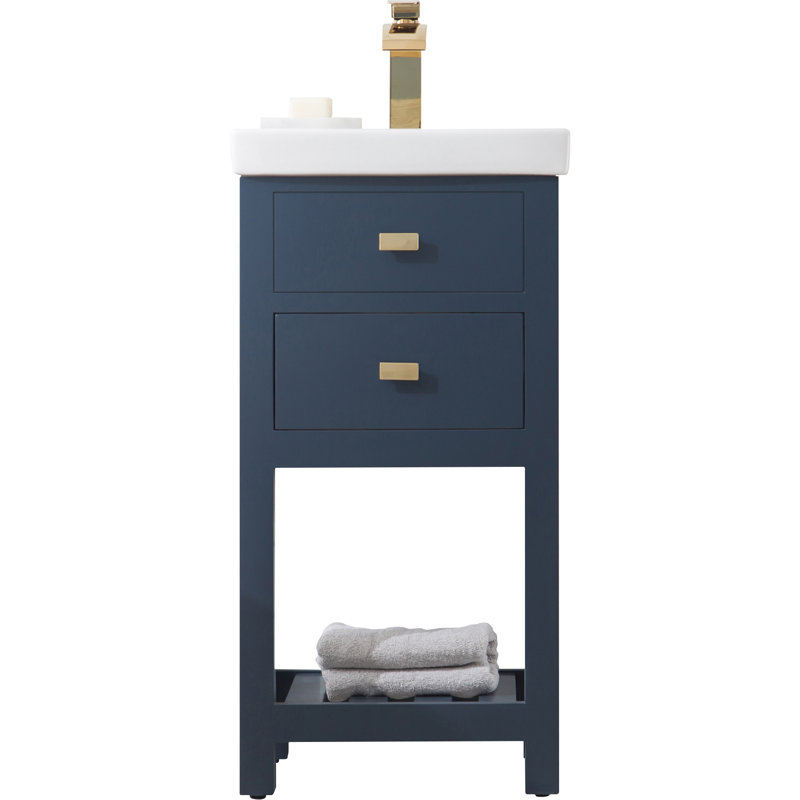 Zipcode Design Knighten 17" Single Bathroom Vanity Set & Reviews small